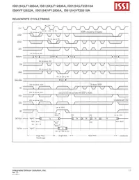 IS61LF12836A-7.5B2I-TR Datasheet Pagina 17