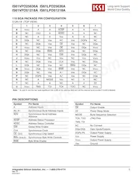 IS61LPD25636A-200TQLI數據表 頁面 5