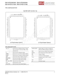 IS61LPD25636A-200TQLI Datasheet Pagina 9