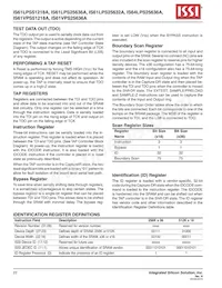 IS61LPS25636A-200B2I-TR Datasheet Pagina 22