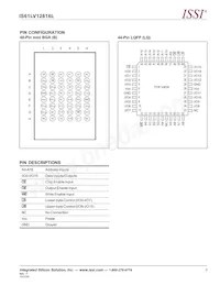 IS61LV12816L-10LQI-TR Datenblatt Seite 3