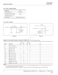 IS61LV12816L-10LQI-TR Datasheet Pagina 6