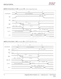 IS61LV12816L-10LQI-TR Datasheet Pagina 10