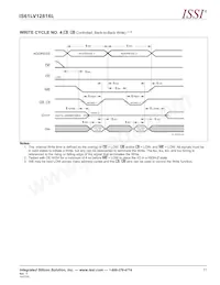 IS61LV12816L-10LQI-TR Datenblatt Seite 11