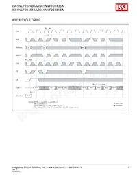 IS61NLF102436A-7.5TQLI-TR數據表 頁面 13