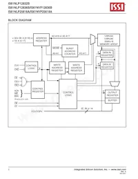 IS61NLP25618A-200B3I-TR Datasheet Page 2