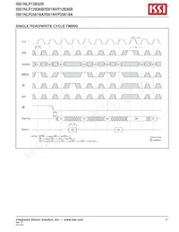 IS61NLP25618A-200B3I-TR數據表 頁面 21