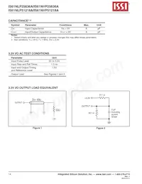 IS61NLP25636A-200B2LI Datenblatt Seite 14