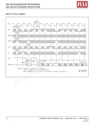 IS61NLP25636A-200B2LI Datenblatt Seite 18