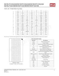 IS61NVP51236B-200B3I Datenblatt Seite 6