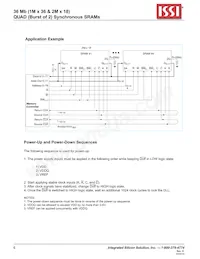 IS61QDB22M18-250M3L Datenblatt Seite 6