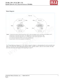 IS61QDB22M18-250M3L Datasheet Pagina 7