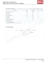 IS61QDB22M18-250M3L Datasheet Pagina 14