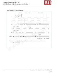 IS61QDB22M18-250M3L Datasheet Pagina 18