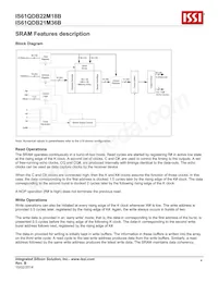 IS61QDB22M18A-250M3LI Datasheet Pagina 4