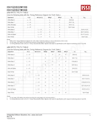 IS61QDB22M18A-250M3LI Datasheet Pagina 11