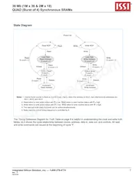 IS61QDB41M36-250M3L Datasheet Pagina 7