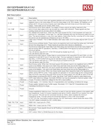 IS61QDPB42M36A-550M3LI Datenblatt Seite 3