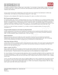 IS61QDPB42M36A-550M3LI Datasheet Page 5