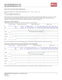 IS61QDPB42M36A-550M3LI Datenblatt Seite 7