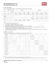 IS61QDPB42M36A-550M3LI Datasheet Page 12