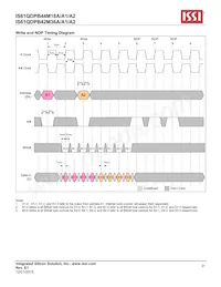 IS61QDPB42M36A-550M3LI Datasheet Page 21