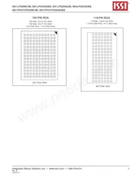 IS61VPS204836B-250TQLI Datenblatt Seite 3