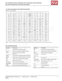 IS61VPS204836B-250TQLI Datenblatt Seite 5