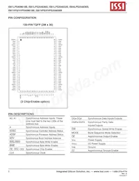 IS61VPS204836B-250TQLI Datenblatt Seite 8