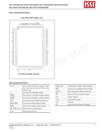 IS61VPS204836B-250TQLI Datasheet Pagina 9