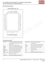 IS61VPS204836B-250TQLI Datenblatt Seite 10