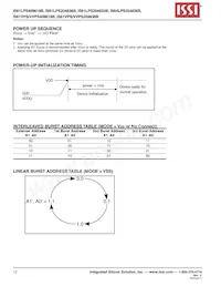 IS61VPS204836B-250TQLI Datenblatt Seite 12