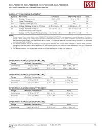 IS61VPS204836B-250TQLI Datenblatt Seite 13