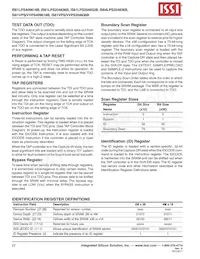 IS61VPS204836B-250TQLI Datenblatt Seite 22