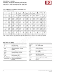 IS61VPS25618A-200B3I-TR Datasheet Pagina 6