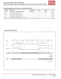 IS61VPS51236A-250B3I Datasheet Page 20