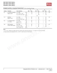 IS61WV102416ALL-20MI-TR Datasheet Pagina 8