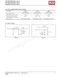 IS61WV25632BLL-10BLI Datasheet Pagina 7