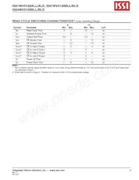 IS61WV5128BLS-25TLI-TR Datasheet Pagina 9