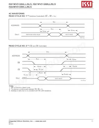 IS61WV5128BLS-25TLI-TR Datenblatt Seite 11