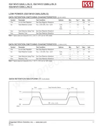 IS61WV5128BLS-25TLI-TR Datasheet Pagina 17