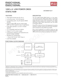 IS62C1024AL-35TI-TR Datasheet Cover