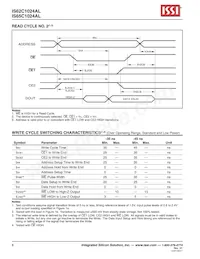 IS62C1024AL-35TI-TR Datasheet Pagina 6