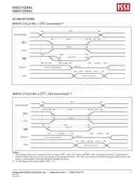 IS62C1024AL-35TI-TR Datenblatt Seite 7