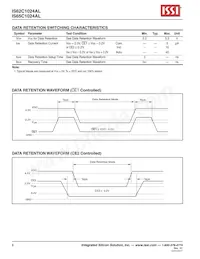 IS62C1024AL-35TI-TR Datasheet Pagina 8