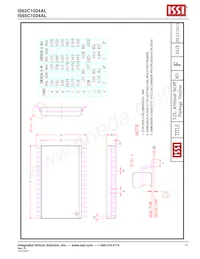 IS62C1024AL-35TI-TR數據表 頁面 11