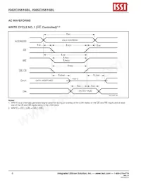 IS62C25616BL-45TLI Datasheet Pagina 8