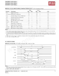 IS62WV102416BLL-25MI-TR Datenblatt Seite 11