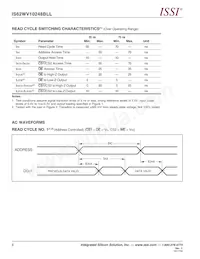 IS62WV10248BLL-55BI-TR Datasheet Pagina 6