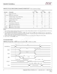 IS62WV10248BLL-55BI-TR數據表 頁面 8